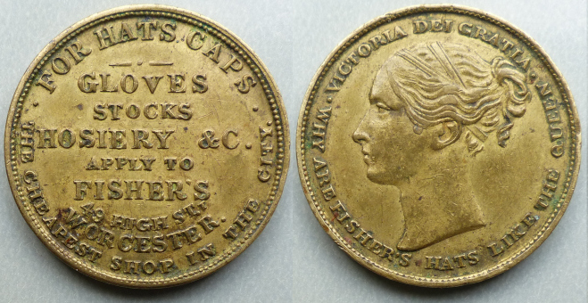 Worcester, Fisher hatter
